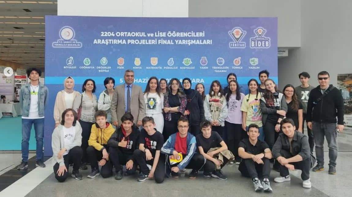 TÜBİTAK Türkiye Finallerindeki Ekibimize Moral Ziyareti